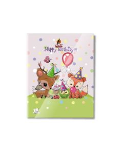 Single Line 100 Sheets NoteBook PVC - 22 X 16 CM - 03