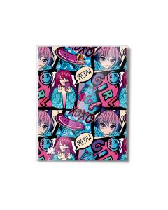Single Line Notebook 9 x 7 PVC Falcon 100L 24/4