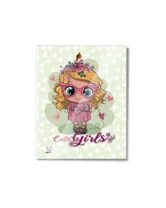 Single Line 200 Sheets NoteBook PVC - 22 X 16 CM - 03