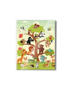 Single Line Notebook 9 x 7 PVC Falcon 40L 24/4