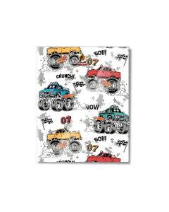 Single Line 60 Sheets NoteBook PVC - 22 X 16 CM - 04
