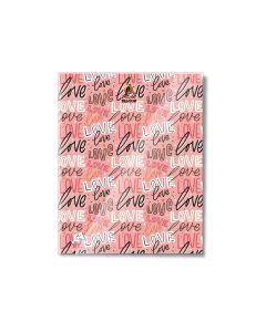 Single Line 80 Sheets NoteBook PVC - 22 X 16 CM - 02