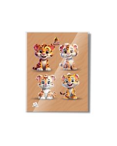 Single Line Notebook 9 x 7 PVC Falcon 80L 24/2