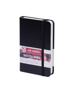 Sketchbook Black 9 x 14cm 140gsm Royal Talens - 9314001M