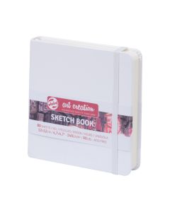 Sketchbook Black White 12 x 12cm 140gsm Royal Talens - 9314104M