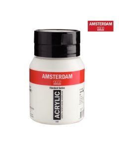 Acrylic Paint 500ml - Titanium White 105 - 17721052 Amsterdam