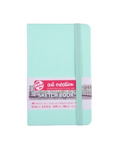 Sketchbook Fresh Mint 9 x 14cm 140gsm FSC Royal Talens - 9314031M