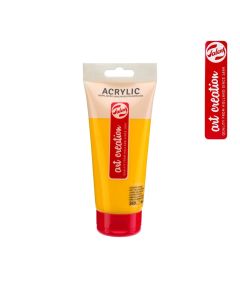 Talens Art Acrylic Colour 200ml Azo Yellow Medium - 3520269M