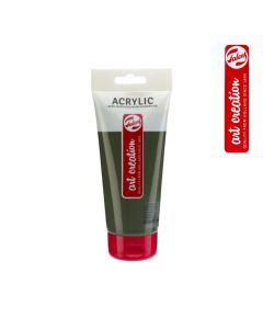 Talens Art Acrylic Colour 200ml Olive Green