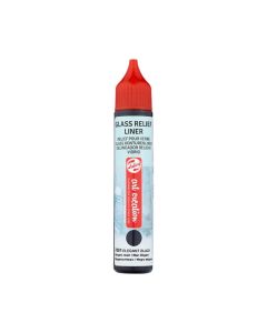 Glass Liner 28ml Elegant Black Royal Talens - 426270010