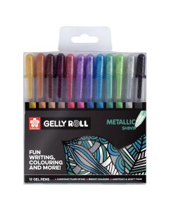 Gelly Roll Metallic Shiny Collection Set of 12 - 5728