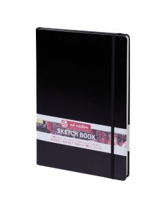 Sketchbook Black 21 x 30cm 140gsm FSC Royal Talens - 9314003M