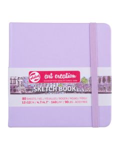 Sketchbook Pastel Violet 12 x 12cm 140gsm FSC Royal Talens - RT9314134M