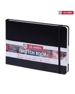 Sketchbook Black 15x21cm 140gsm - Royal Talens 9314005M