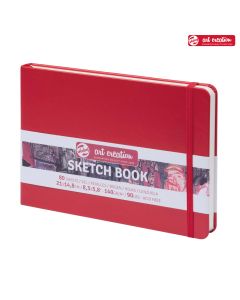 Sketchbook Black Red 15x21cm 140gsm Royal Talens 9314205M