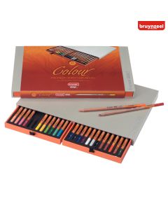 BRUYNZEEL Colour Box 24 Colour Pencils - 8805H24