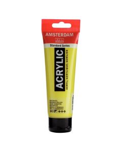 Standard Series Acrylic Tube 120 ml Greenish yellow 243