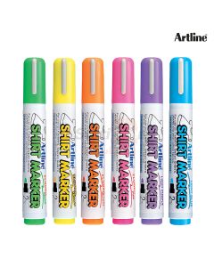 Shirt Marker Set of 6 Artline - EKT-2/6W