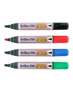 Marker Permanent 5mm Artline 190 Chisel Tip