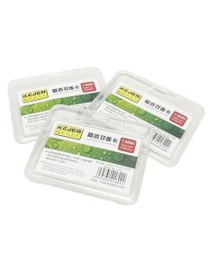 ID Card Holder Horizontal Heavy Duty 85x54mm Clear T-609H KEJEA 