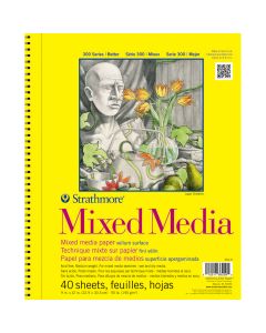 Strathmore Mixed Media Pad, 9" x 11" - 362-9
