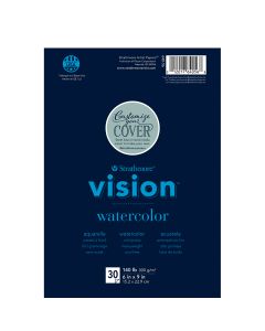 Strathmore Vision Watercolor Paper Pads 6" x 9"