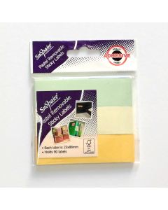 Pastel Removable Sticky Label