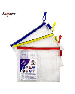 Eva Mesh Zipper Bag A5 Assort. SNOPAKE - 15818