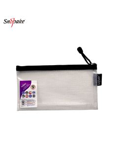 Eva Mesh Zipper Bag DL Black SNOPAKE - 15837