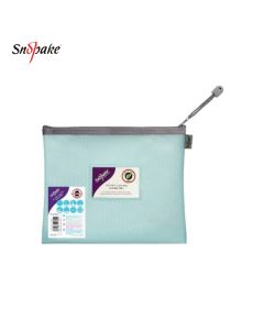 Eva Zipper Bag A5 Pastel Blue SNOPAKE-15901