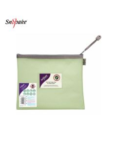Eva Zipper Bag A5 Pastel Green SNOPAKE-15902
