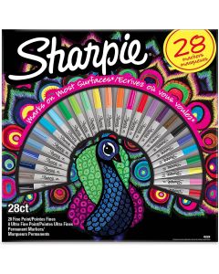 Sharpie Peacock Pack Permanent Marker Assorted Set 2061333