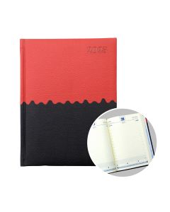2025 A5 Daily Diary - Black & Blue Joint Pasting
