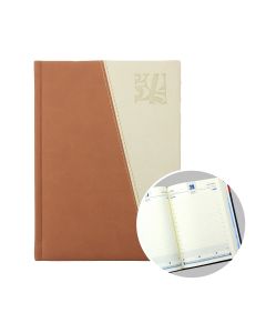 2025 A5 Daily Diary - Brown Joint Pasting