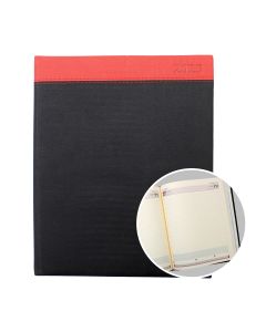 2025 Executive Daily Diary - Blue Edge Stitching with White Thread 10 x 8 inch