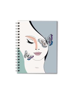 Hard Cover Spiral Book A5 UniBook 80 Sheets - 2023-04