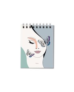 Hard Cover Spiral Book A7 UniBook 80 Sheets - 2023-04
