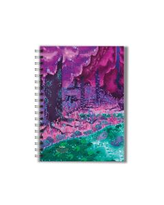 A5 Hard Cover Spiral Note Book Unibook Design A5-08