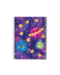 A5 Hard Cover Spiral Note Book Unibook Design A5-10
