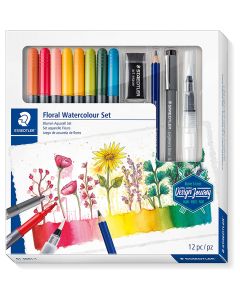 Staedtler DJ Floral Watercolor Set