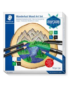 Staedtler DJ Wanderlust Wood Art??Set