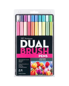 Tombow Dual Brush Pen Art Markers, 20C Set, Floral Palette - 56192
