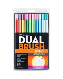Tombow Dual Brush Pen Art Markers, 20C Set, Perfect Blends Palette - 56193