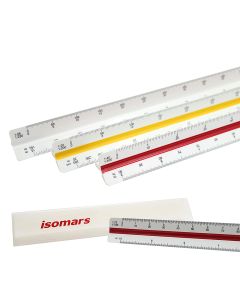 Triangular Scale - 1:10, 1:20, 1:25, 1:50, 1:75, 1:100, 1:125, 1:200, 1:250 T1 Isomars