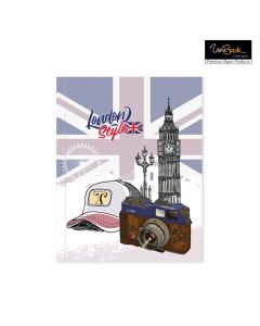 Exercise Book 100S Flexi Cover 9x7 UniBook - FX05