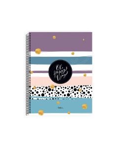 University Book 5 Subjects Hardcover - Unibook 03