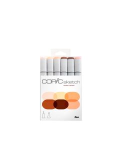 Copic Sketch Marker Sets, 6-color Set Portrait Tones 2944