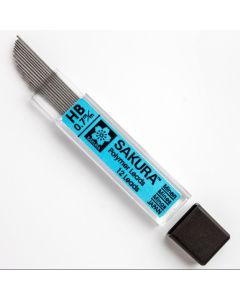 Mechanical pencil refill 0.7 mm HB polymer leads