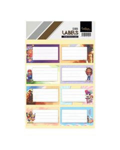 Name Label 2 sheets 16 Labels - 3