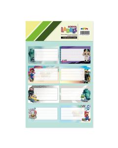 Name Label 2 sheets 16 Labels - 6